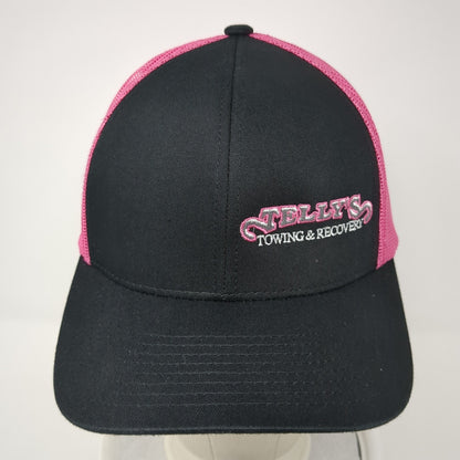 Telly's Towing & Recovery Trucker Hat Multicolor One Size Adjustable Mesh Back