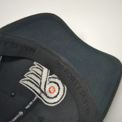 '47 Philadelphia Flyers NHL Cap Black M Stretch Fit Curved Brim Embroidered Hat
