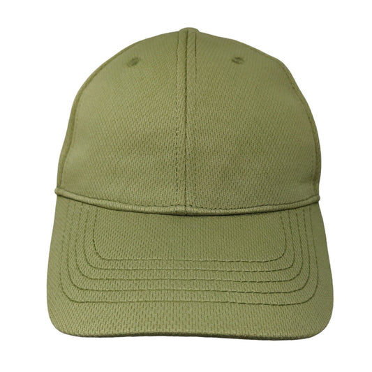 Infinity Strapback Hat Green OSFM Adjustable Embroidered 5 Panel Blank