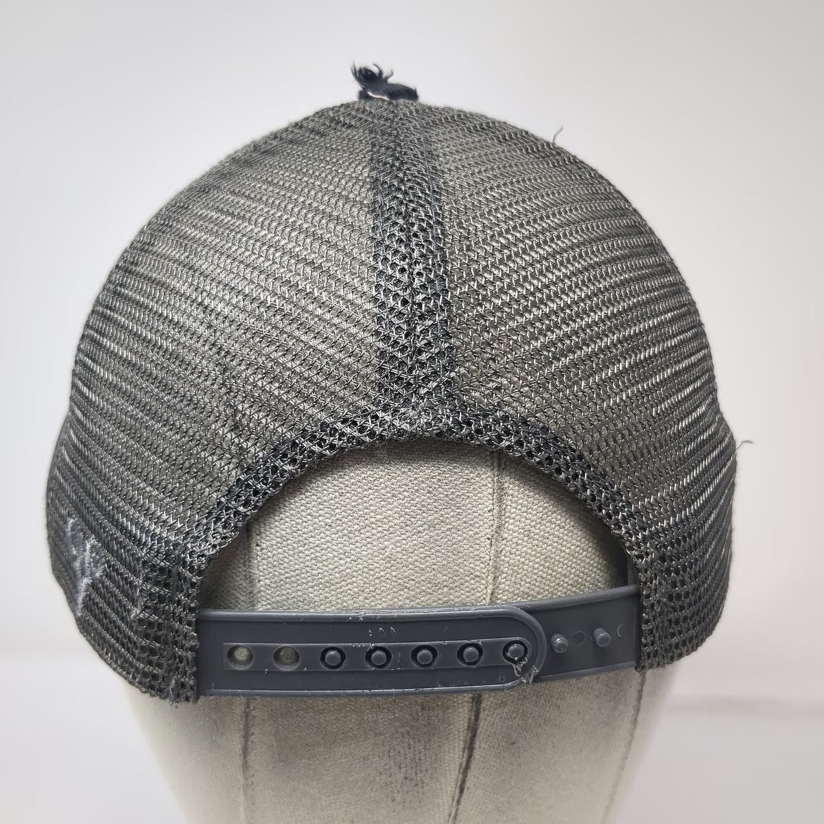 Vie Trucker Hat Black One Size Garrett Ranches The Shed Mesh Snapback Patch Cap