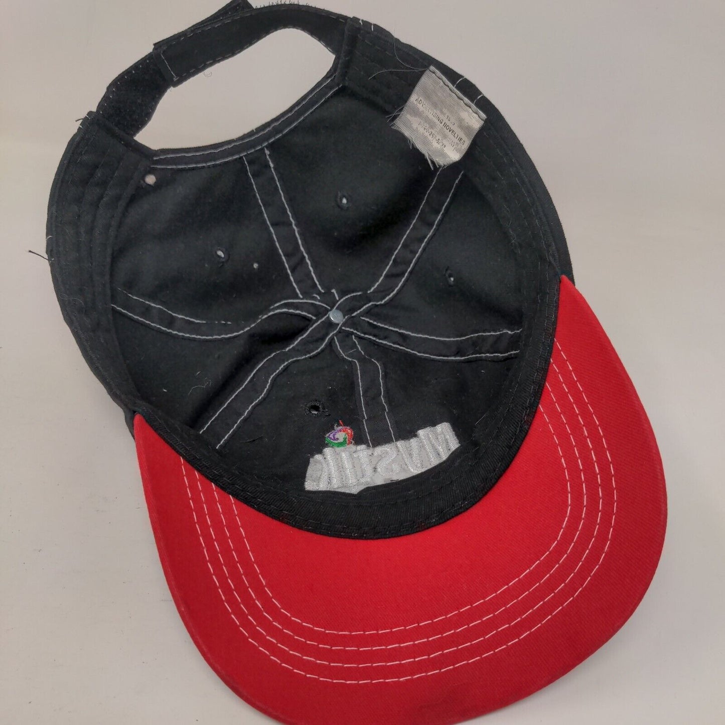 Mystik Lubricants Strapback Hat Black One Size Embroidered Adjustable