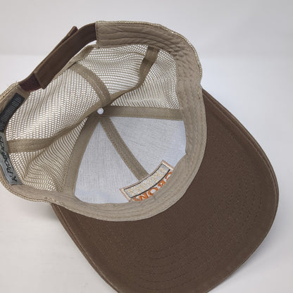 America's Farmers Grow Communities Monsanto Fund Trucker Hat Brown OS Mesh Back