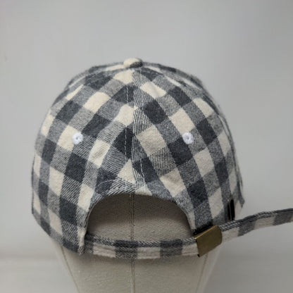 Cocus Pocus Slideback Hat Multicolor One Size Buffalo Check Plaid 6 Panel