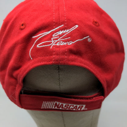 NASCAR Chase Authentics Men's Strapback Hat Red Gray OSFM Tony Stewart Old Spice