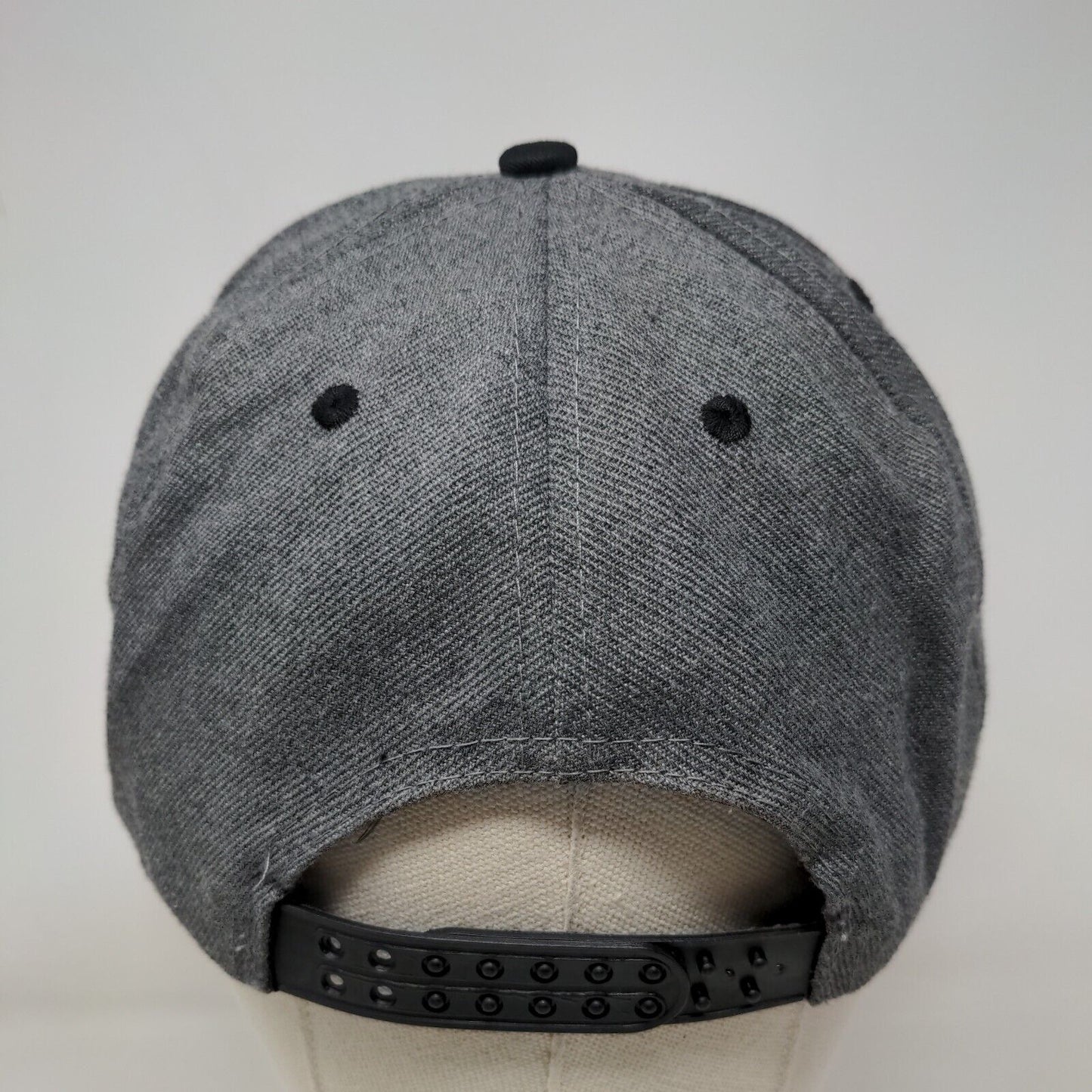 The Legend Will Keep Going Snapback Hat Gray One Size Adjustable Patch Logo