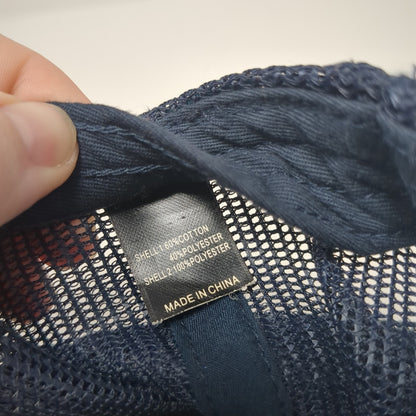 Summit Dental Trucker Hat Blue One Size Adjustable Mesh Back Richardson