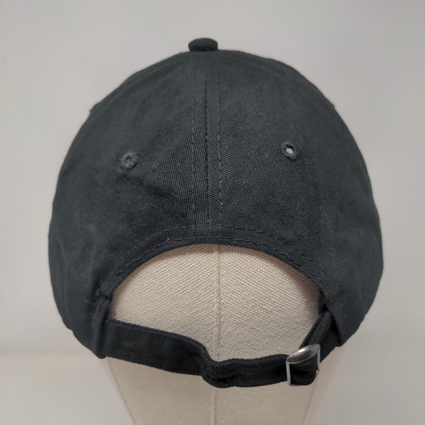 Mickey Mouse Slideback Hat Black One Size Embroidered Adjustable Disney