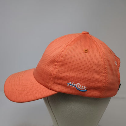 PGA Tour Strapback Orange One Size Airflux Breathable Performance Mesh Golf Hat