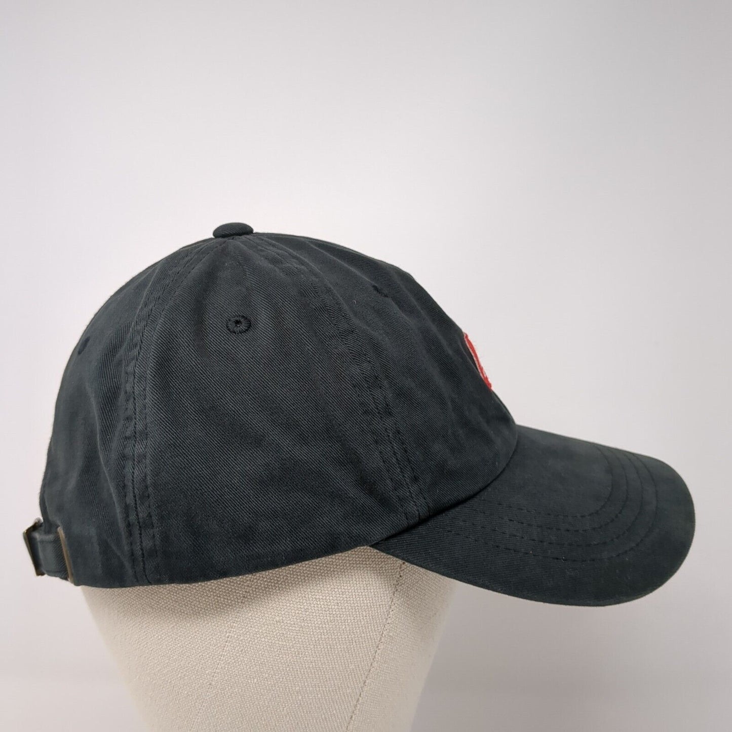 EVS Patch Slideback Hat Black One Size Adjustable Solid 6 Panel Outdoor