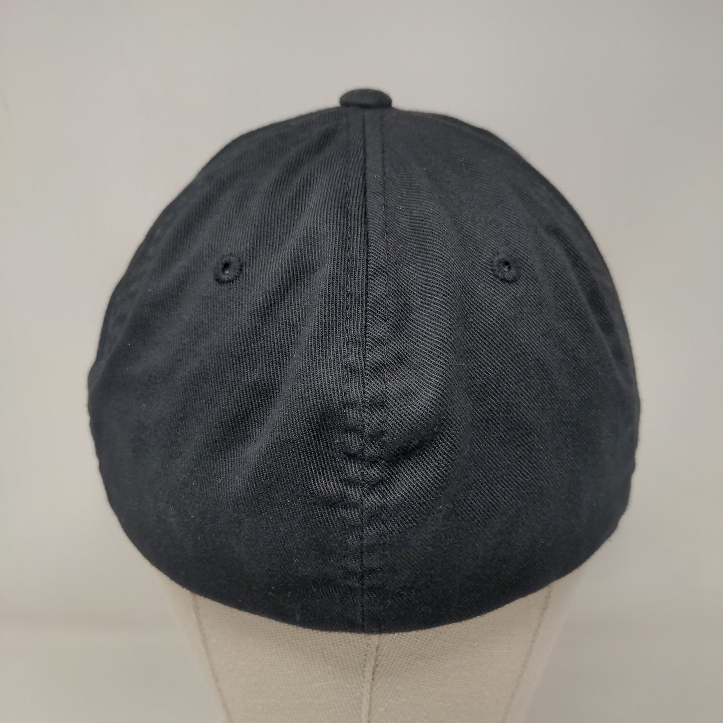 Union County Ems Fitted Hat Black L/XL Embroidered Vented Holes Port Authority