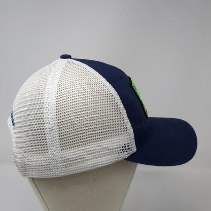 Vie Trucker Hat Blue One Size Idaho Payette River Cascade Raft Kayak Mesh Back