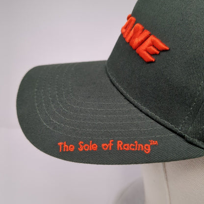Chicane Snapback Hat Black Red OSFA Embroidered Logo W/Tags Rove