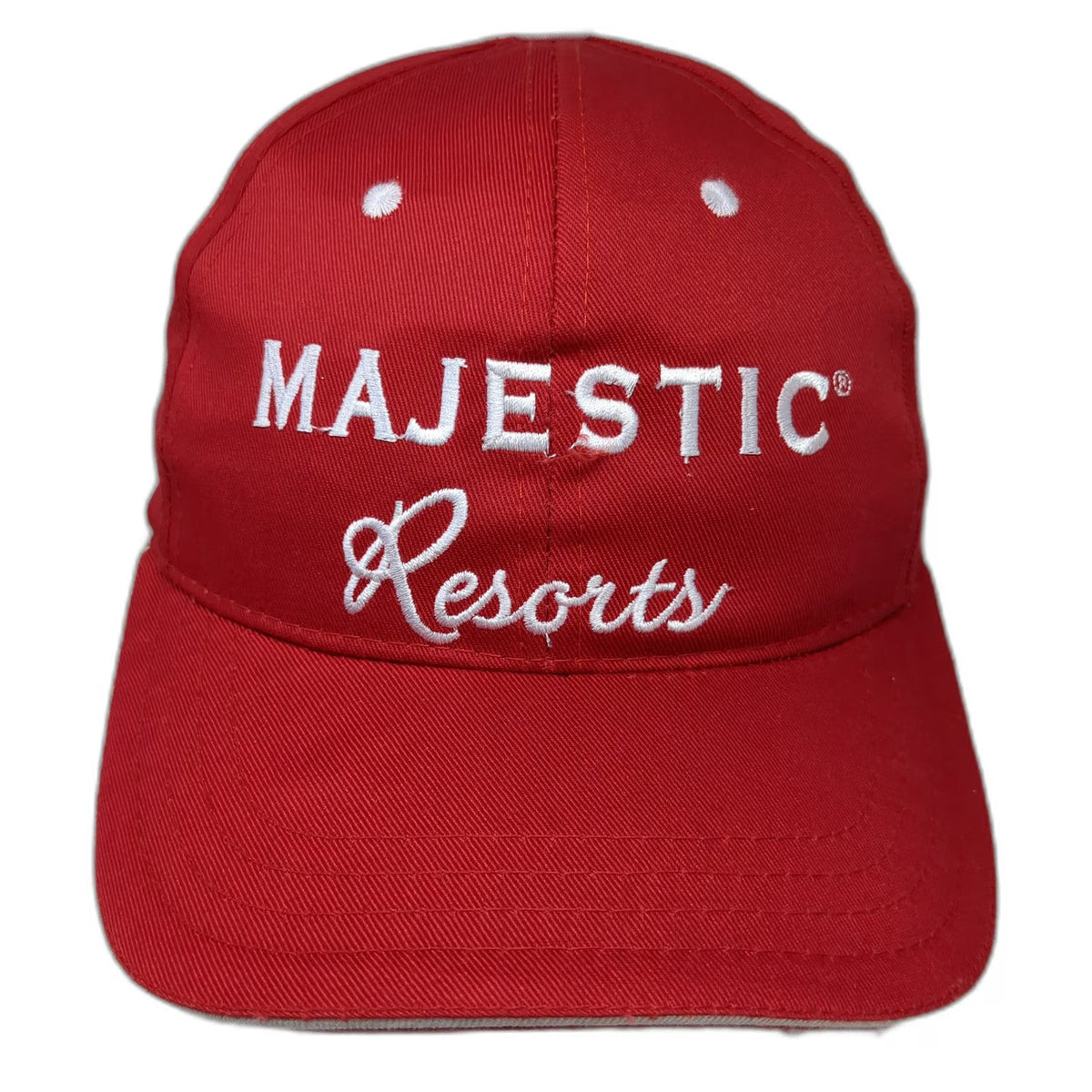 Majestic Resorts Baseball Cap Red One Size Slideback Christmas 2018 Punta Hat