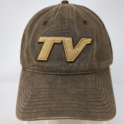 The Game Baseball Cap Brown One Size TV Gold Embroidery Cotton Slideback Hat