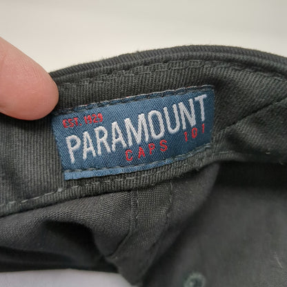 Paramount Baseball Cap Black Blue One Size Bear Trail Lodge Hat Paw Mountain