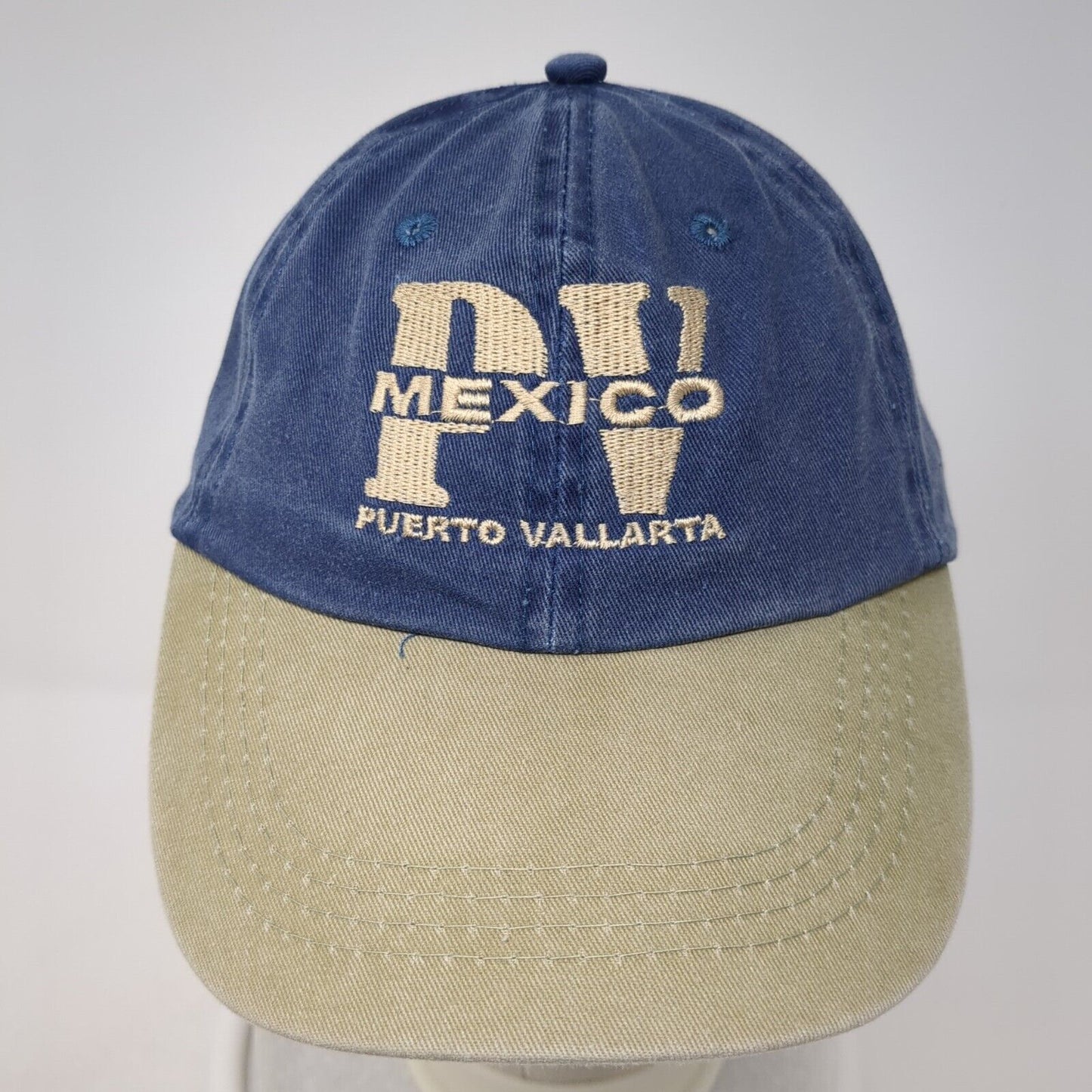 PV Mexico Puerto Vallarta Strapback Hat Multicolor One Size Adjustable dkps