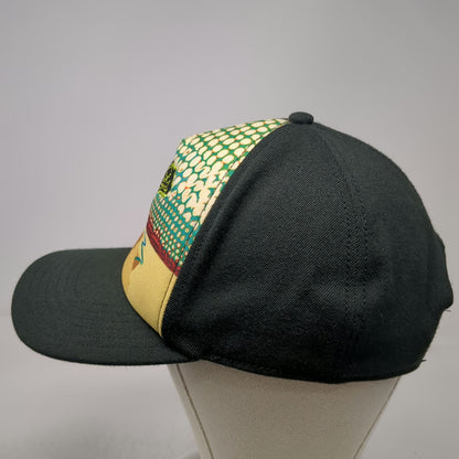 Art 4 All Abby Paffrath 5 Panel Black Green One Size Bear Landscape Mesh Hat