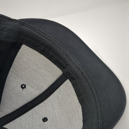 Carhartt Snapback Hat Black One Size Adjustable Embroidered Vented Holes