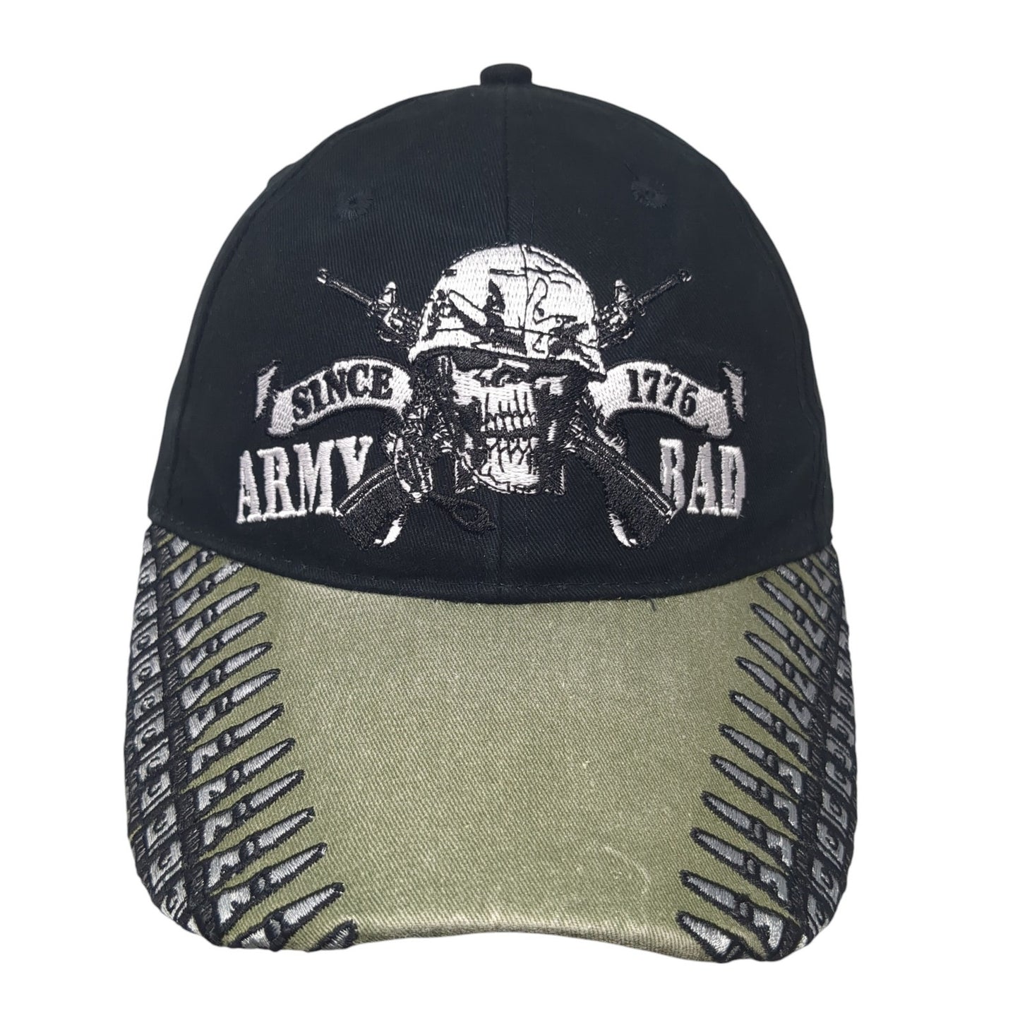 Since 1775 Army Bad Slideback Baseball Cap Multicolor OS Adjustable Eagle Crest