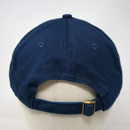 Blue One Size Baseball Cap the dog father Slideback Hat Embroidered Twill Cotton