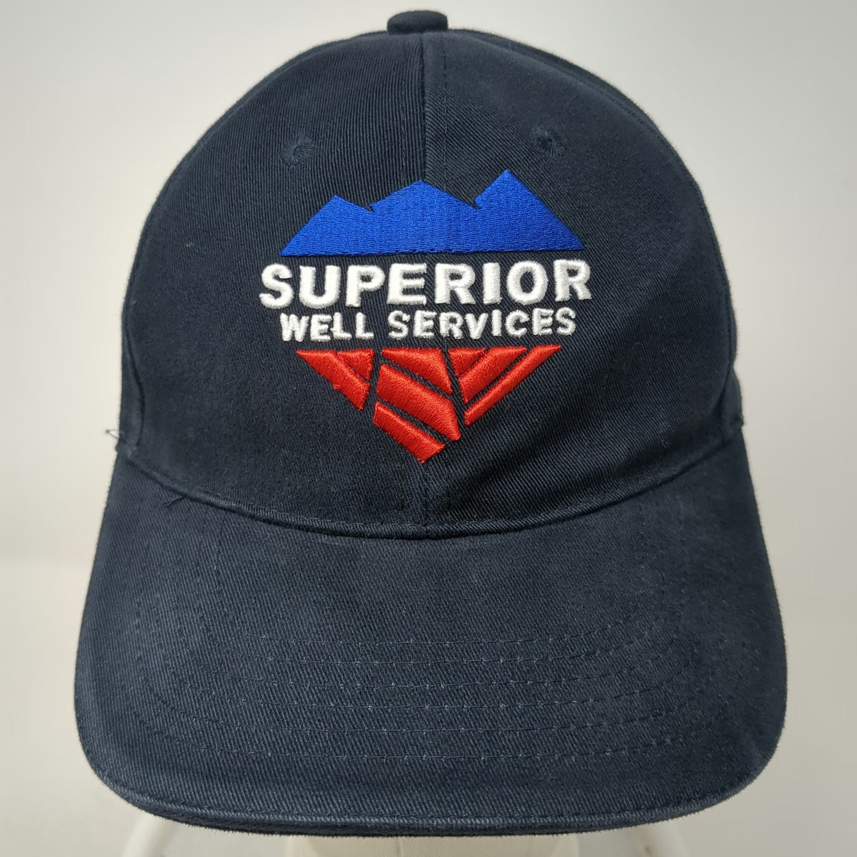 Hammette Sharp Baseball Cap Blue One Size Superior Well Services Strapback Hat