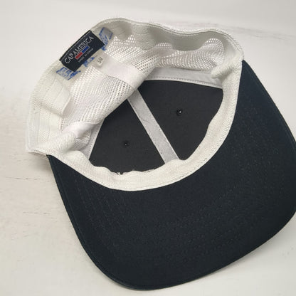 Cap America Baseball Cap Black M Spencer Fluid Power Eaton Mesh Back Stretch Hat