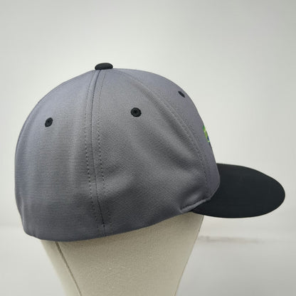 Richardson Baseball Cap Gray XL Black Flexfit Cascade Drilling Technical Hat