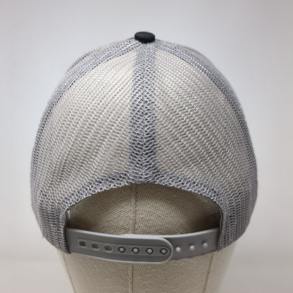 Backwoods Snapback Trucker Hat Gray OS Adjustable Mesh Back 6 Panel Brewery