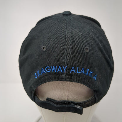 White Pass & Yukon Route 2018 Skagway Alaska Strapback Hat Black OS Adjustable