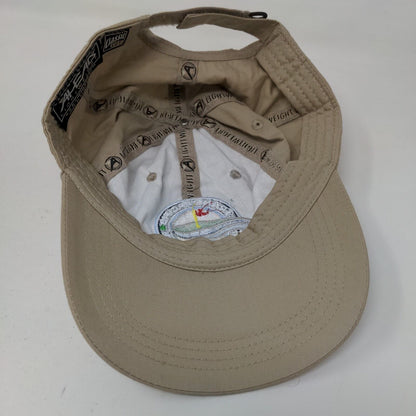 Trans Pacific Junior Golf Match 2015 Strapback Hat Tan One Size Ahead