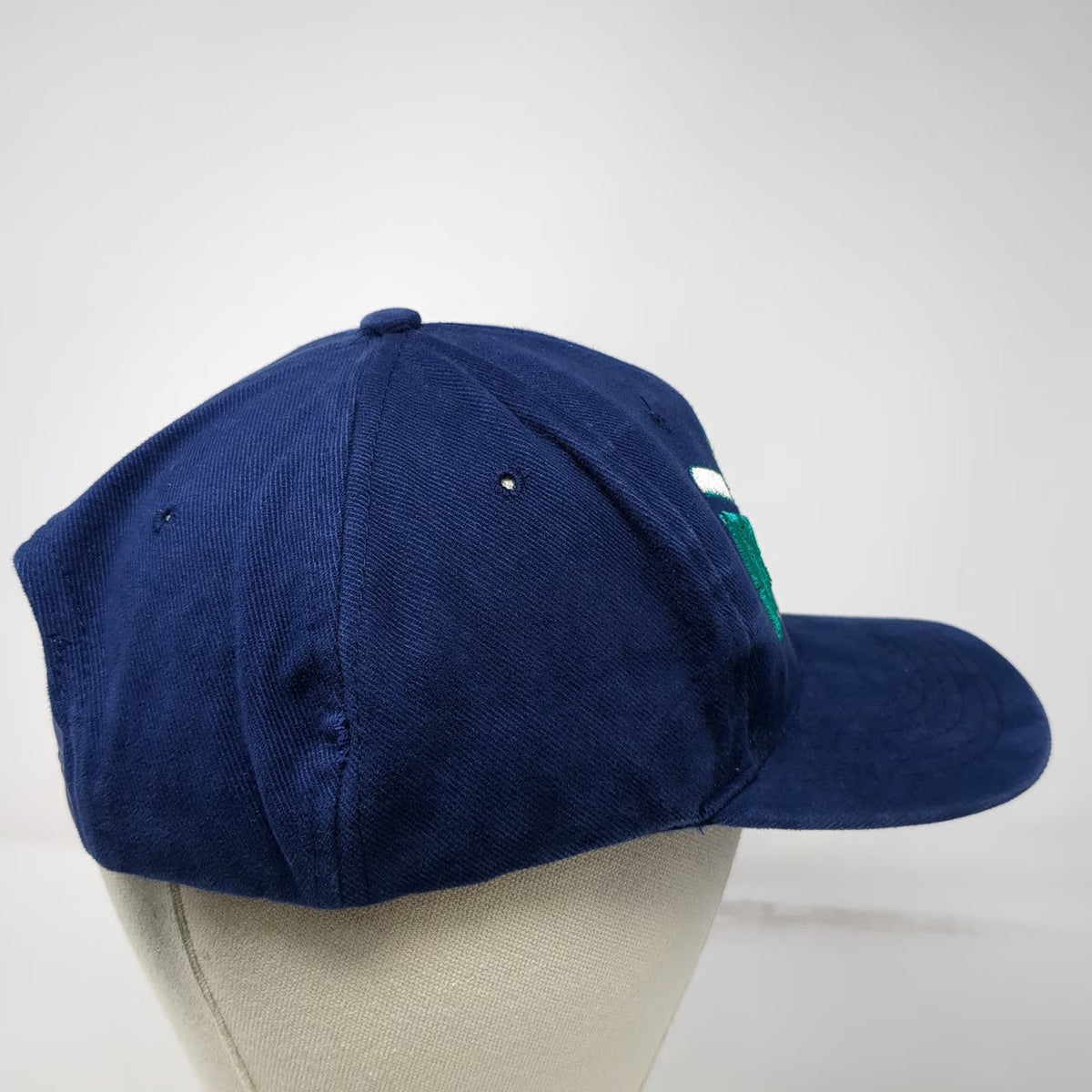 BD&A MLB Seattle Mariners Fan Club Member Blue Snapback Hat One Size Bats Logo