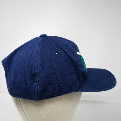 BD&A MLB Seattle Mariners Fan Club Member Blue Snapback Hat One Size Bats Logo