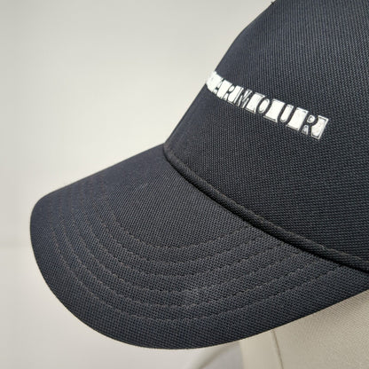 Under Armour Slideback Hat Black One Size Adjustable Classic Fit 6 Panel