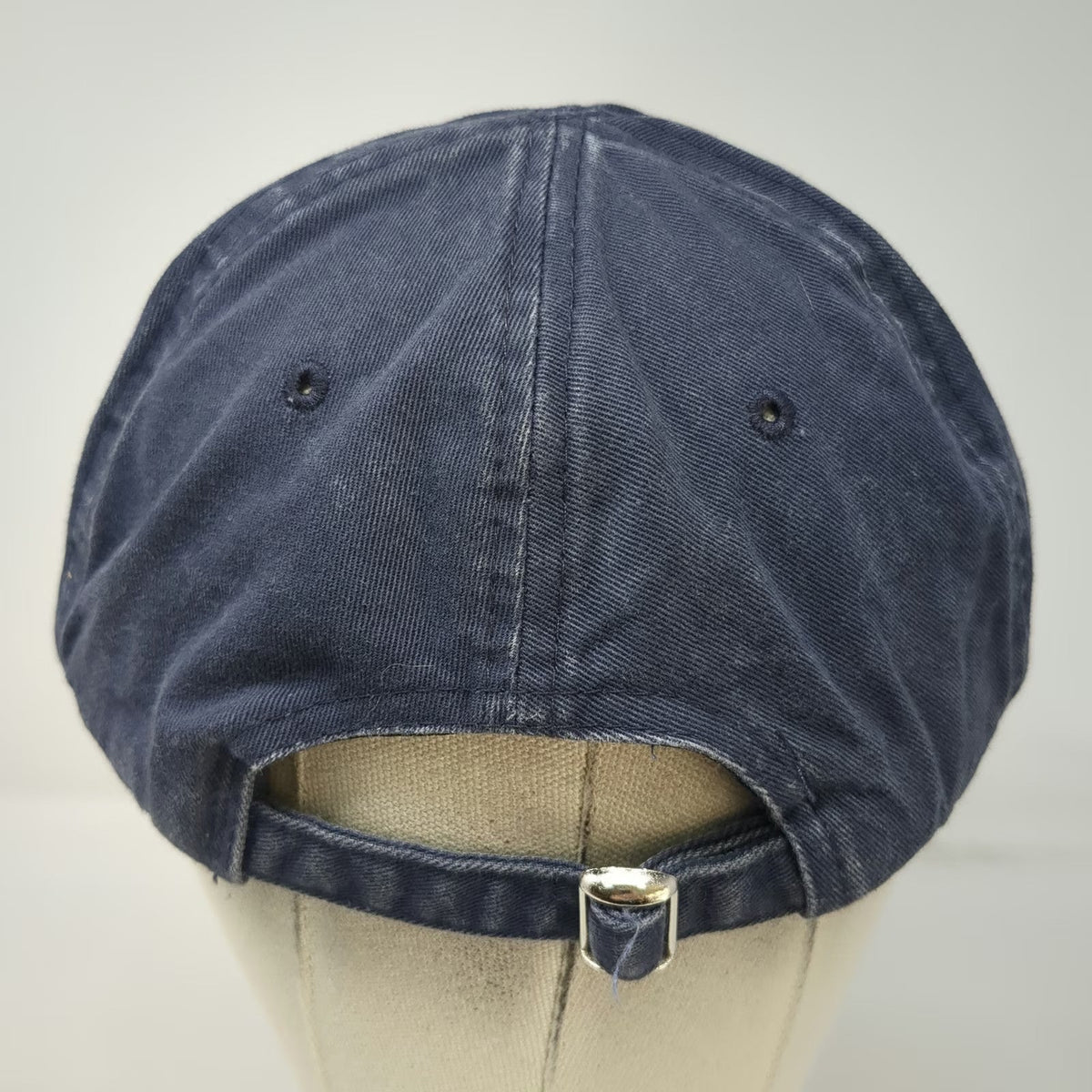 AOPA Baseball Cap Blue One Size Embroidered Logo Fly Brim Slideback Cotton hat