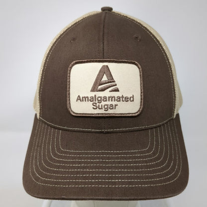 Richardson 112 Trucker Hat Amalgamated Sugar Brown One Size Mesh Snapback
