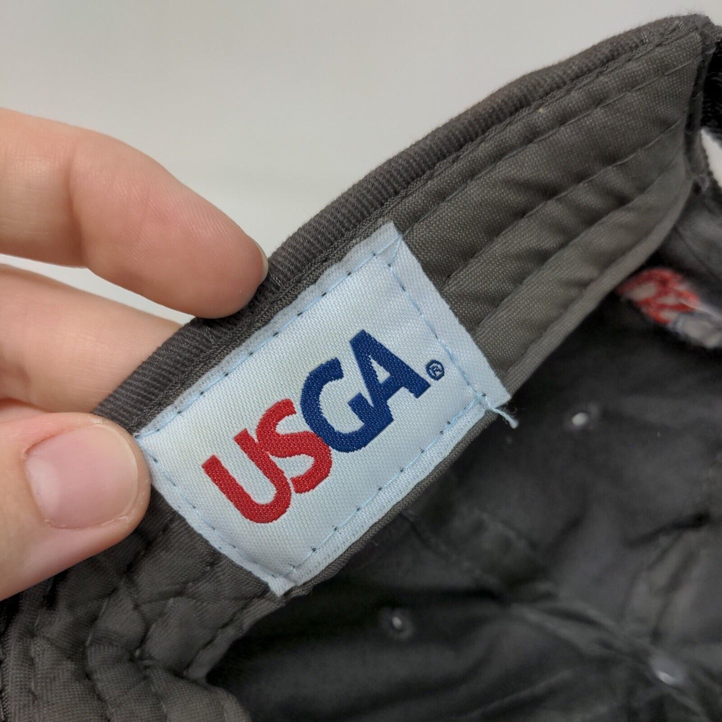 121st US Open Torrey Pines Slideback Hat Gray One Size USGA Member