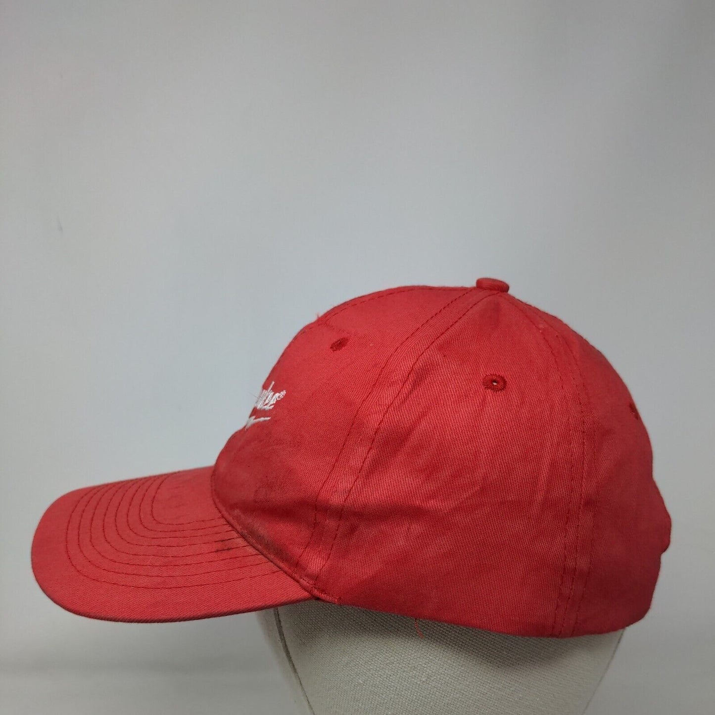 Milwaukee Strapback Hat Red OSFA Embroidered Adjustable Hit Wear