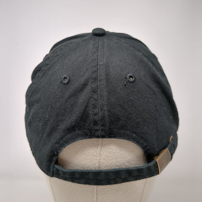 Gelante Slideback Hat Black OSFA Adjustable Blank Solid Vent Holes