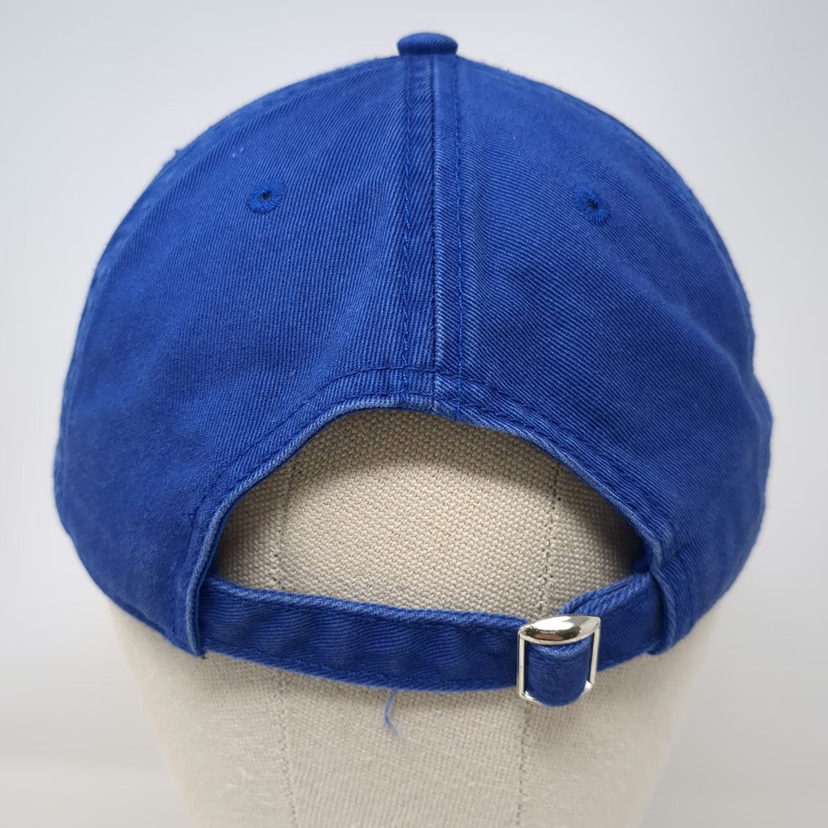 Mad Engine LA Logo Embroidered Blue Baseball Cap One Size Slideback Cotton Hat