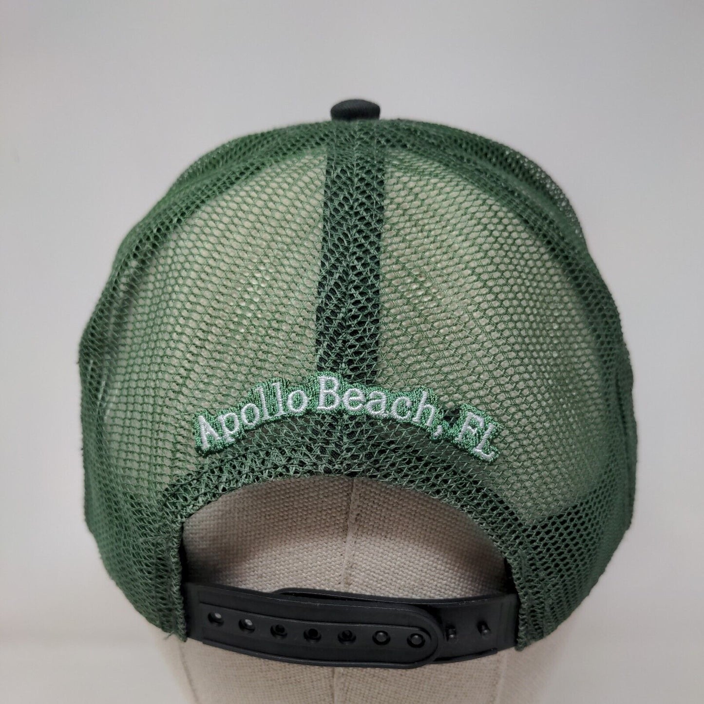 Salty Shamrock Snapback Trucker Hat Multicolor OSFA Mesh Back Embroidered Eupro