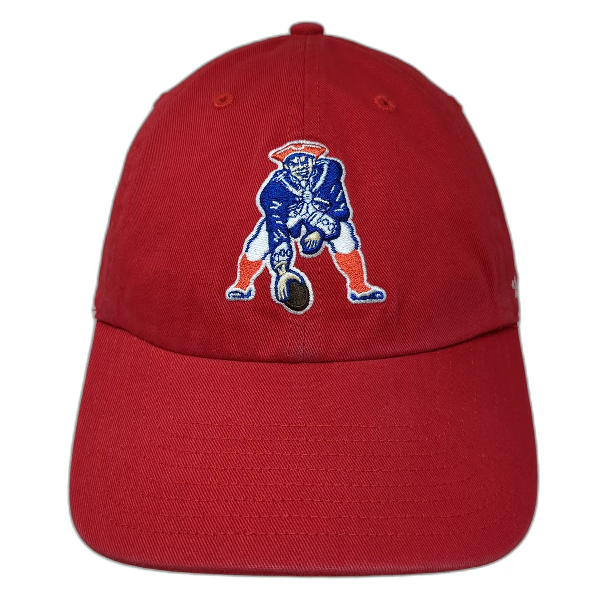 New England Patriots NFL '47 Red One Size Throwback Mascot Slideback Cap Hat