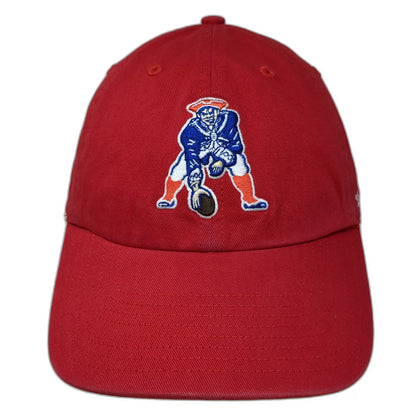 New England Patriots NFL '47 Red One Size Throwback Mascot Slideback Cap Hat
