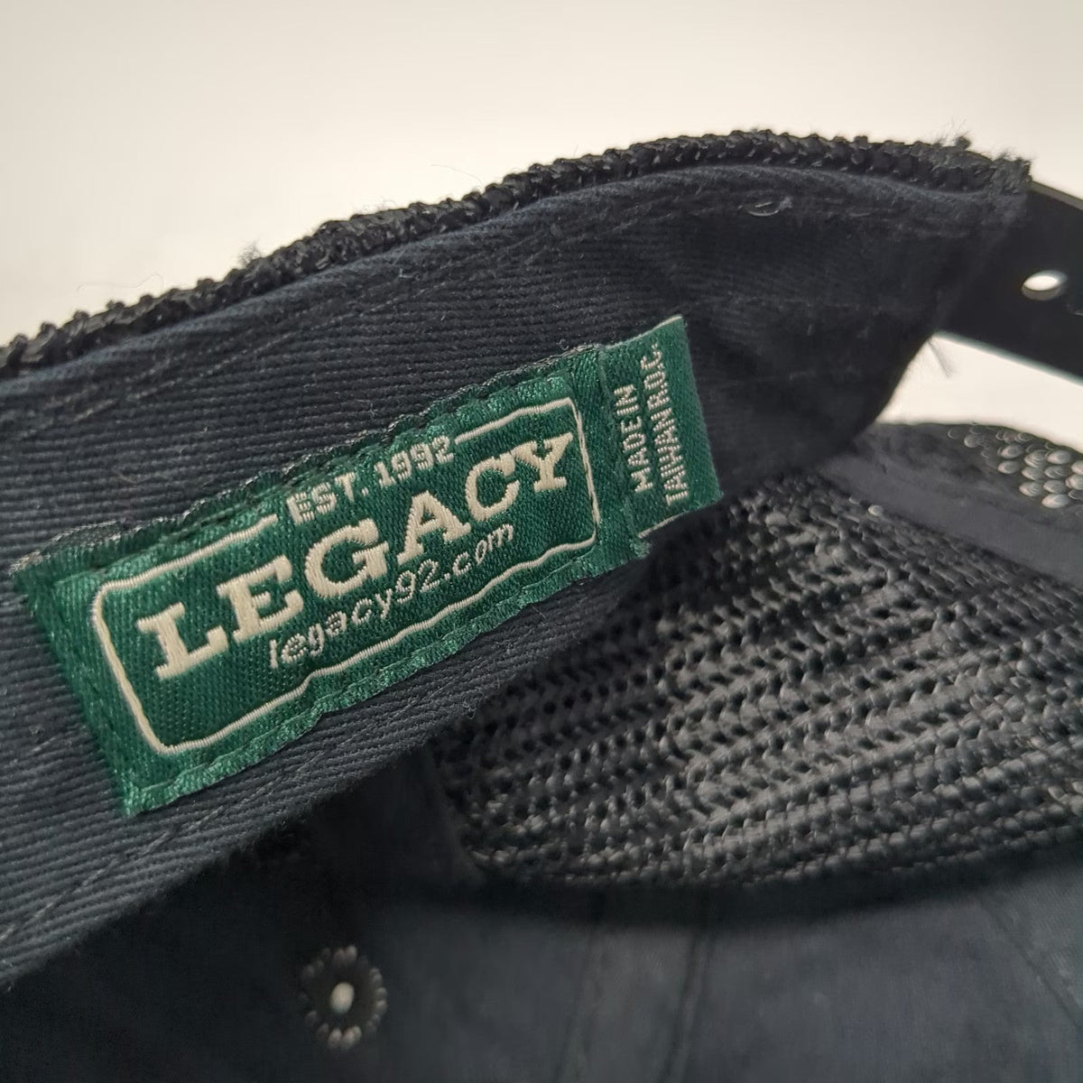 Legacy Trucker Hat Gray One Size Maine Sunset Mountain Mesh Snapback Adjustable