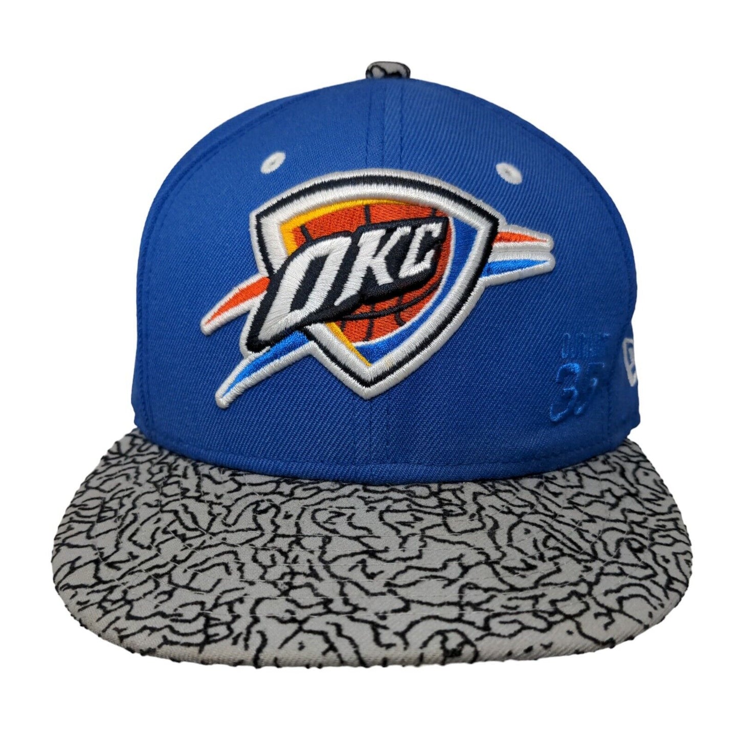 OKC Thunder Snapback Hat NBA New Era OSFM Embroidered Logo Adjustable