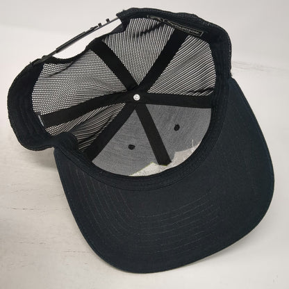 Richardson Trucker Hat Black One Size All Valley Appliance Repair Logo Mesh Back