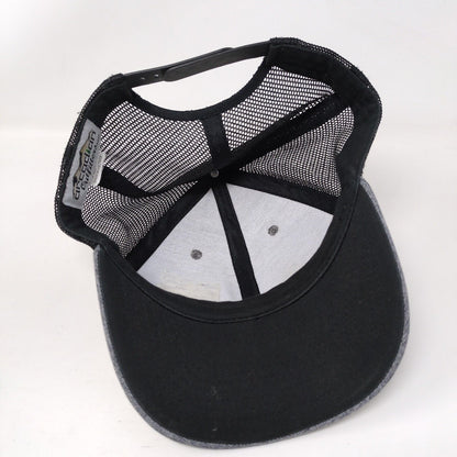 Arcadian Outfitters Patch Snapback Trucker Hat Gray OSFA Mesh Back