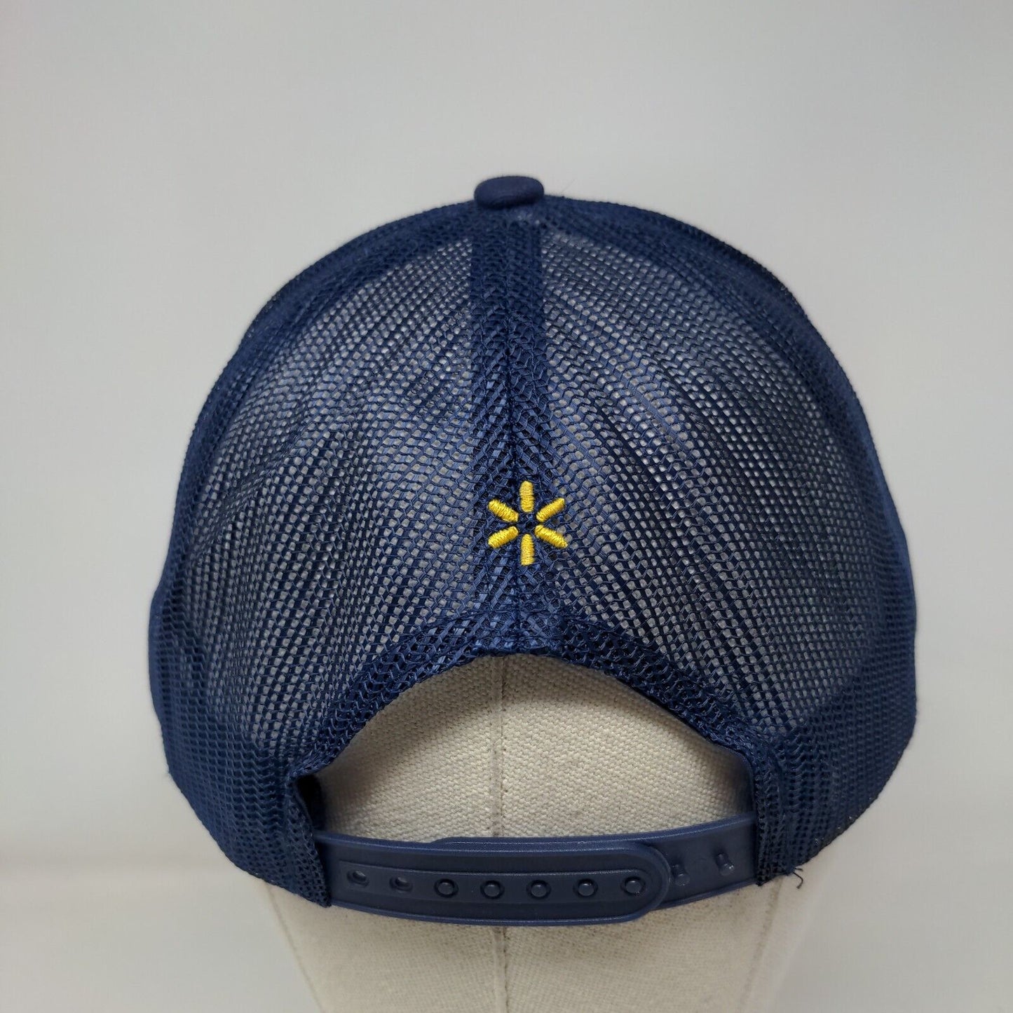 Heroes & Headliners Snapback Mesh Back Trucker Hat Blue One Size Walmart