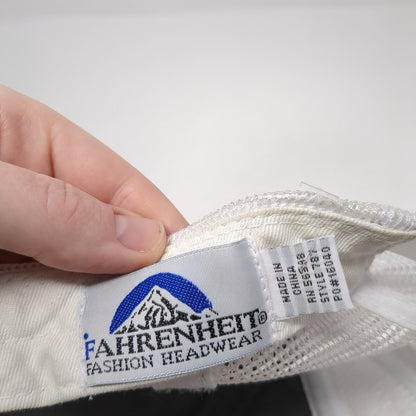 Galena Lodge Ketchum Idaho Snapback Trucker Hat Gray OS Mesh Back Fahrenheit