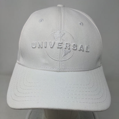 Universal Studios Strapback Hat White One Size Embroidered Adjustable