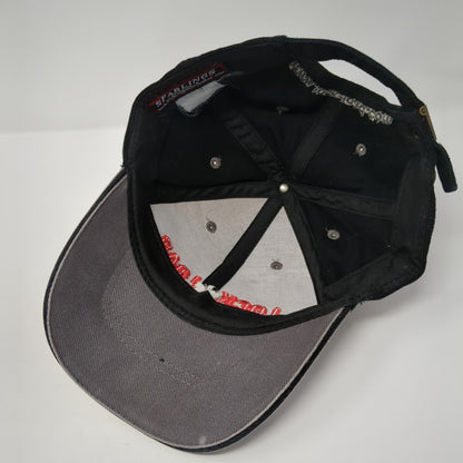 Lock + Load Retaining Walls Slideback Hat Black One Size The Advantage